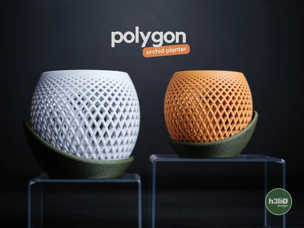 Polygon Orchid Planter